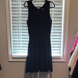Pink Tartan Black Sleeveless Mini Dress